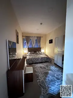 Luxurious apartment, one bedroom and a hall open view, fully furnished New with elegant furnishings