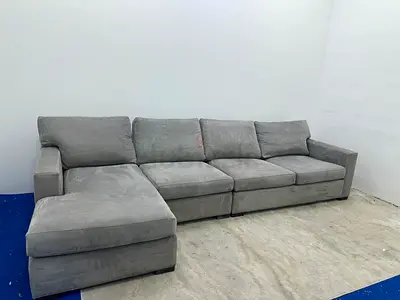 Same like new condition cratebarrel lshape 4 seater sofa