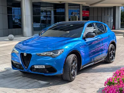2024 Alfa Romeo Stelvio Veloce | GCC | Warranty  Service till 2029 | 32k KM | Misano Blue