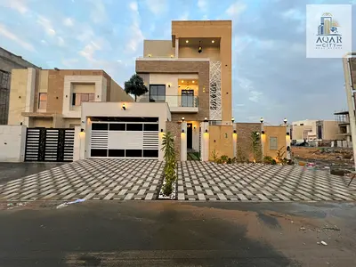 Luxury 3-Storey Villa for Sale in Al Helio 2, Ajman – Super Deluxe with Pool & Elevator (Including Electricity, Water, AC, and Registration Fees – Negotiable)