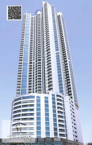 🌆 High-Floor 2BHK | Panoramic Views | Corniche Tower