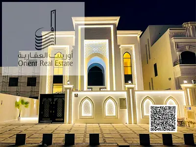 Villa for sale in Ajman, Al Helio2 The Villa is G+1,  Majlis , hall, 5 master rooms, with cabinet, big kitchen, pantry, and Maid room