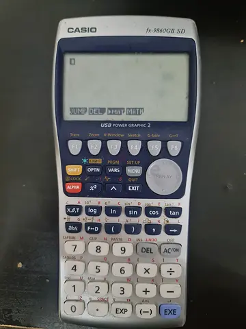 CASIO FX-9860GII SD Graphing Calculator