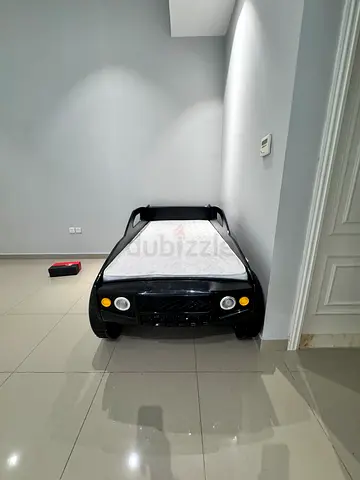 Black Car Bed for Kids
