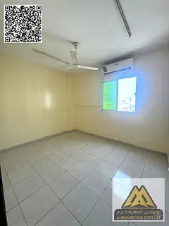 Separate living room with door | Balcony with open view | Prime location near Dubai exit and Al Hami