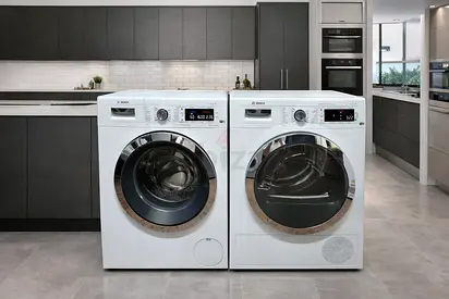 BOSCH brand series8 9 kg washer and 9 kg dryer separate set with WIFI model