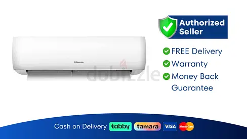Air Conditioner Hisense 2.5 Ton AC - Brand New | 1 Year Warranty | FREE Delivery | SHJ1565