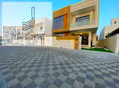 Villa for sale in Ajman, Al Zahia area, including registration and ownership fees, 6 master bedrooms