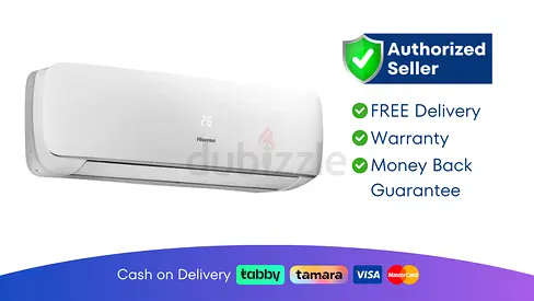 Air Conditioner Hisense 1 Ton AC - Brand New | 1 Year Warranty | FREE Delivery | AJM1365