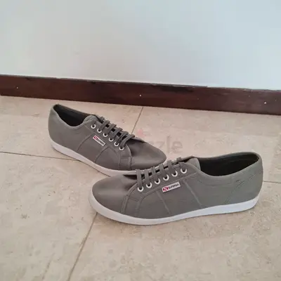Superga Stylish Grey Sneakers (EU 46-12)