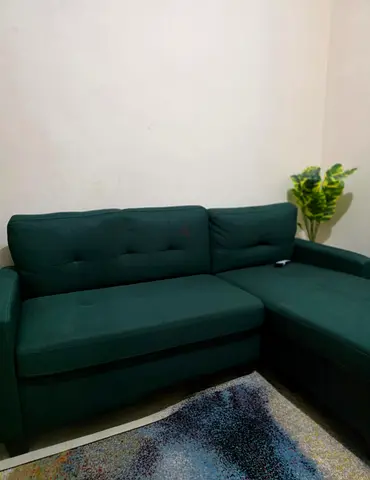 Green Sectional corner Sofa