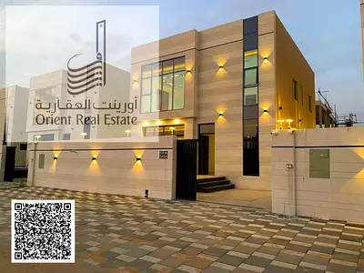 Villa for sale at Ajman. Al Helio2 area ,4 master room, majlis, hall, Swimming pool, Freehold all nationalities, Cash or bank