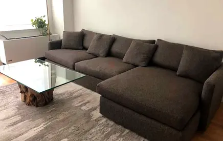 Selling Premium quality Lounge deep Cratebarrel Sectional 2 peice L Shape sofa