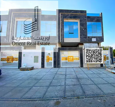 فيلا للبيع بعجمان منطقة الحليو 2 الفيلا عبارة عن 4 غرف ماستر+مجلس_2 صالة_ غرفة خادمة و رووف_ تملك حر لجميع الجنسيات_كاش او تمويل بنكي
