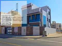 Villa for sale at Ajman. Al Bahia area ,5 master room, majlis, hall, maid room, Roof Freehold all na