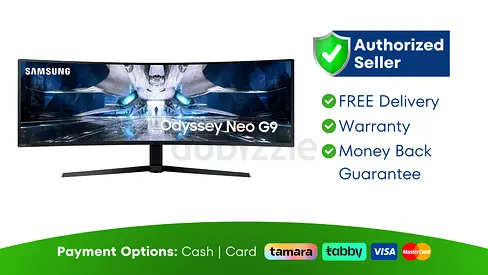 Samsung 49 inch Odyssey Neo G9 Quantum Mini LED Gaming Monitor ● New | Warranty | FREE Delivery | SH