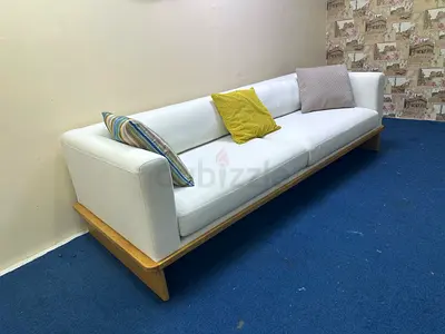 Excellent condition cratebarrel three seater sofa