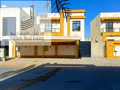 Villa for sale in Ajman, Al Zahiyah area. The villa consists of 3 master bedrooms, a majlis (formal