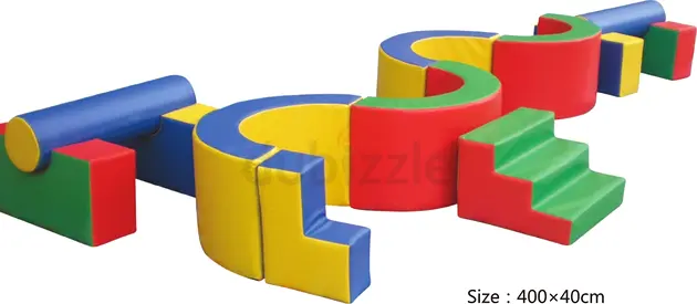 Colorful Multi-Shaped Soft Play Set for Kids