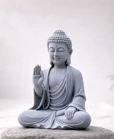 Buddha Statue Decoration (3d printed) - any color