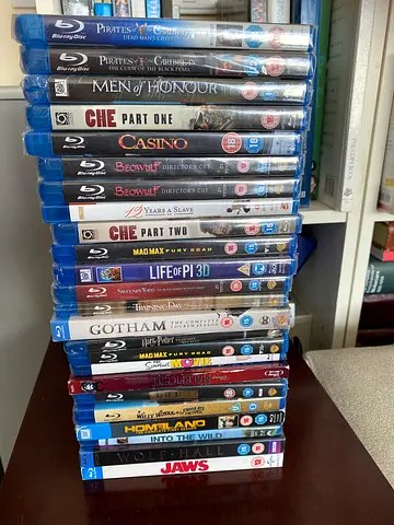 Miscellaneous sealed blu rays for sale