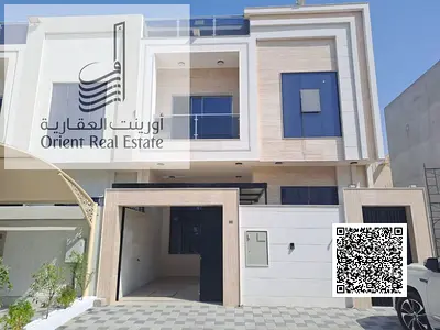 Townhouse for sale in Ajman, Al Helio 2 The Townhouse is G+1 Majlis, hall, 5 Master Rooms with cabinet, Big kitchen, Pantry, store