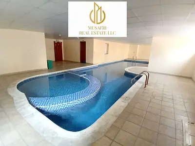 LAVISH 1BHK APARTMENT//FAMILY BUILDING//WITH BALCONY & GYM POOL FREE//PRIME LOCATION//EASY EXIT TO DUBAI//