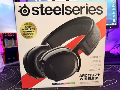 SteelSeries Arctis 7+ Wireless Gaming Headset | 7.1 Surround | PC / PS5 / PS4 / Switch