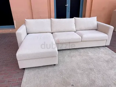 IKEA vimle L Shape Sofa Bed Beige