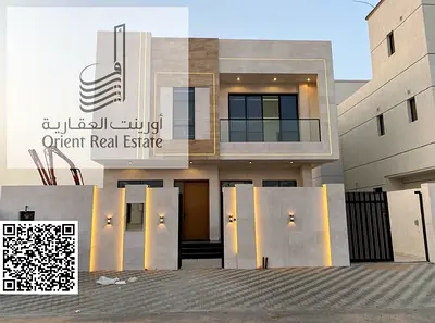 فيلا للبيع بعجمان منطقة الزاهية  بسعر شامل رسوم التسجيل والتمليك 5 غرف نوم ماستر مع مطبخ حديث  مع باركينج داخلي وخارجي تملك حر لجميع الجنسيات .