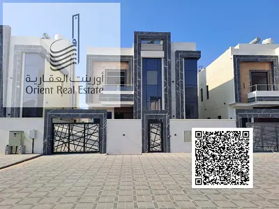 فيلا للبيع في عجمان منطقة الزاهية تملك حر لجميع الجنسيات مكونة من 5 غرف وصالتين بارتداد ممتار شاملة رسوم التسجيل