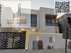 Villa for sale at Ajman Al AMERAH  The villa 5 master rooms, Majlis,hall , Big kitchen and maid room