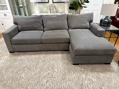 Cratebarrel axis Great condition Gary Sectional Sofa