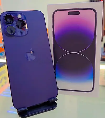 Apple iPhone 14 Promax - 128GB, Deep Purple