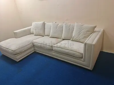 Feather 🪶 filled The One Brand lshape sofa