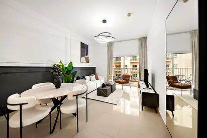 Yearly or Monthly | Stylish 1BR with Balcony | Dubai Production City