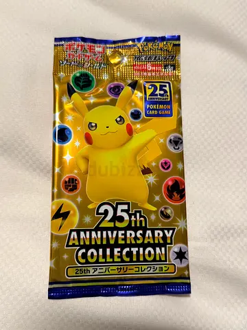 pokemon tcg japanese 25th anniversary collection singles booster pack