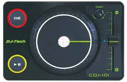 DJ-TECH CDJ-101 DJ CONTROLLER