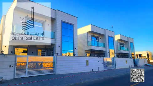 فيلا للبيع بعجمان منطقة الزاهية الفيلا عبارة عن 5 غرف ماستر, مجلس, صالة, غرفة خادمة , تملك حر لجميع الجنسيات, كاش او تمويل بنك