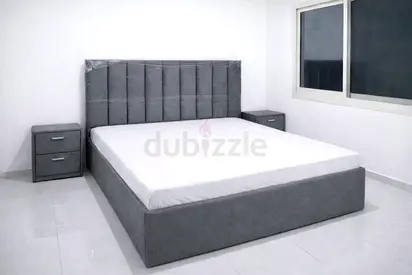 Stylish Grey Brand New Queen size bed double bed Queen bed mattress good quality for sale