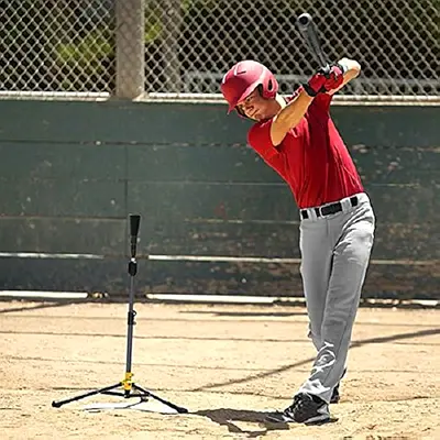 SKLZ Travel Batting Tee DLX, Black one-size