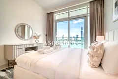 Furnished 1BR Apartment | Evergreens DAMAC Hills 2 | Marina &amp; City Views