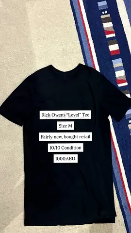 Rick Owens “Level” Tee