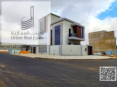 فيلا للبيع بعجمان منطقة الحليو2 الفيلا عبارة عن 4 غرف ماستر, مجلس_ 2صالة_غرفة خادمة_ رووف_ الفيلا زاوية _تملك حر لجميع الجنسيات_كاش او تمويل بنكي