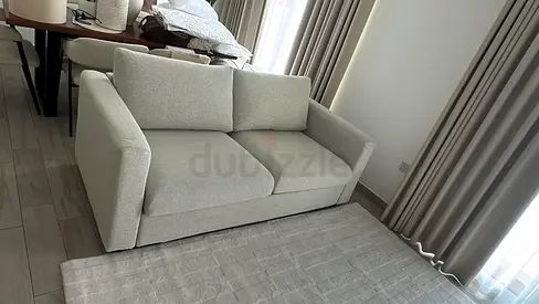 IKEA vimle Two Seater Sofa Bed Beige