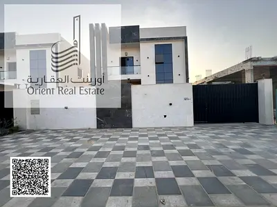 Villa for sale at Ajman Al Bahia   area , 4  Master Room , Swimming pool , Majlis, Hall , Maid Room , Kitchen , Freehold for all nationalities