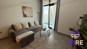 High Floor | Canal &amp; Burj View | Furnished