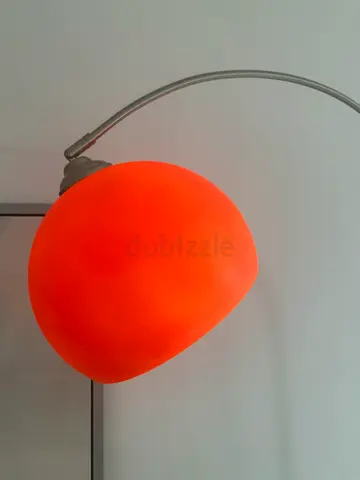Retro Orange Floor Lamp
