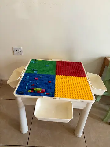 Kids Building Block Table