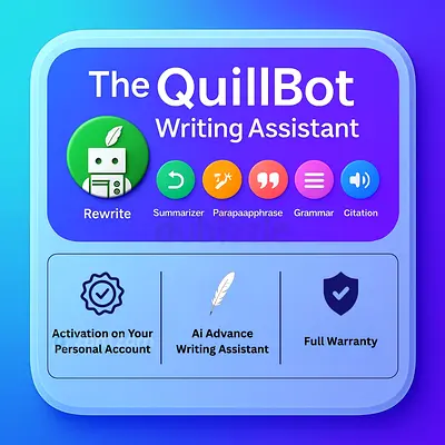 QuillBot Premium – 1 Year | Private Account Activation